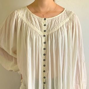 Free People New Boho Blouse